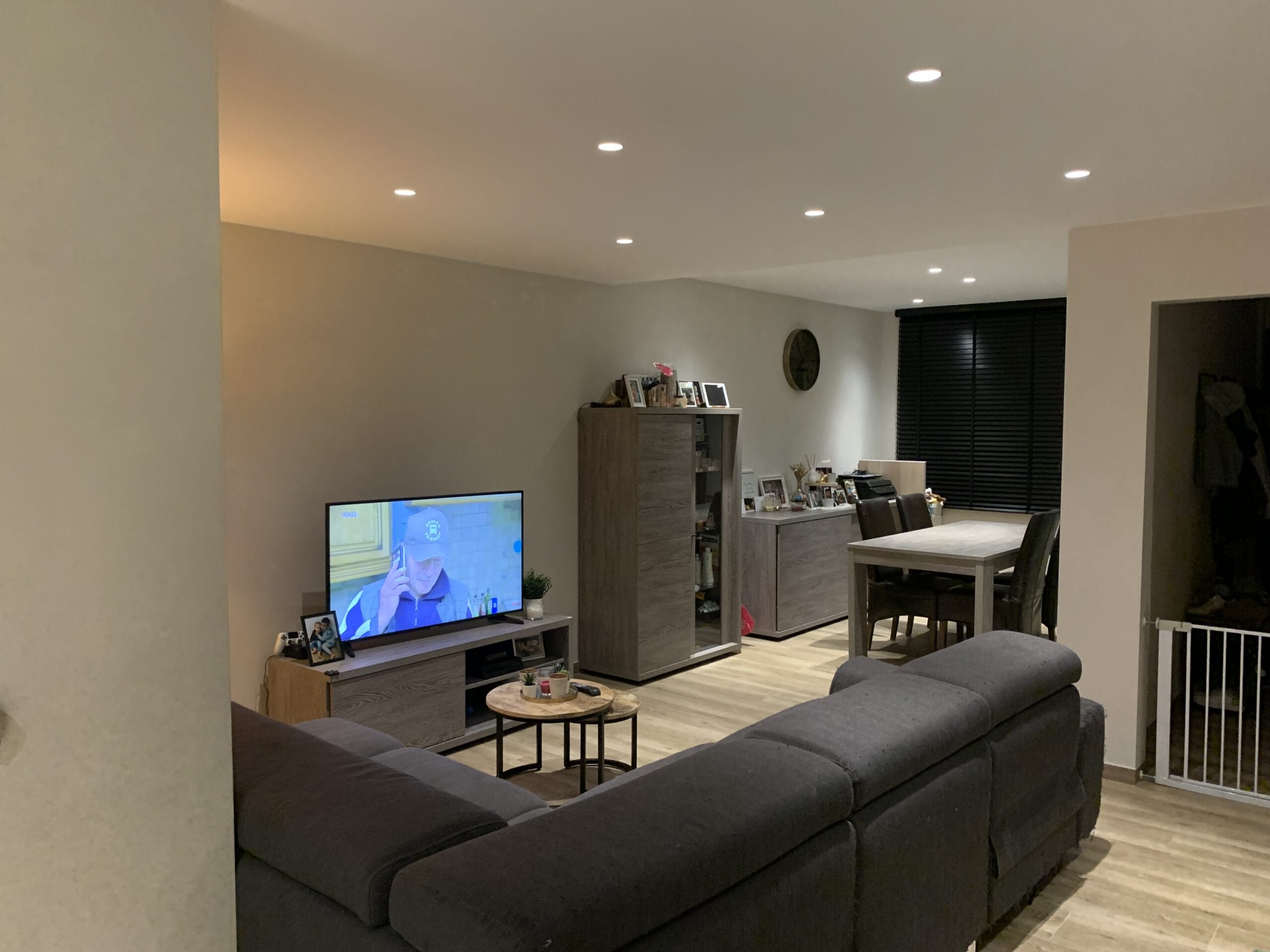 moderne woonkamer schilderen