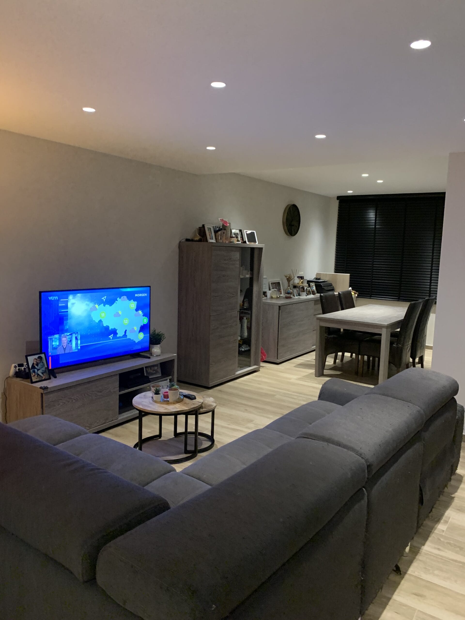 schilderen woonkamer en plafond