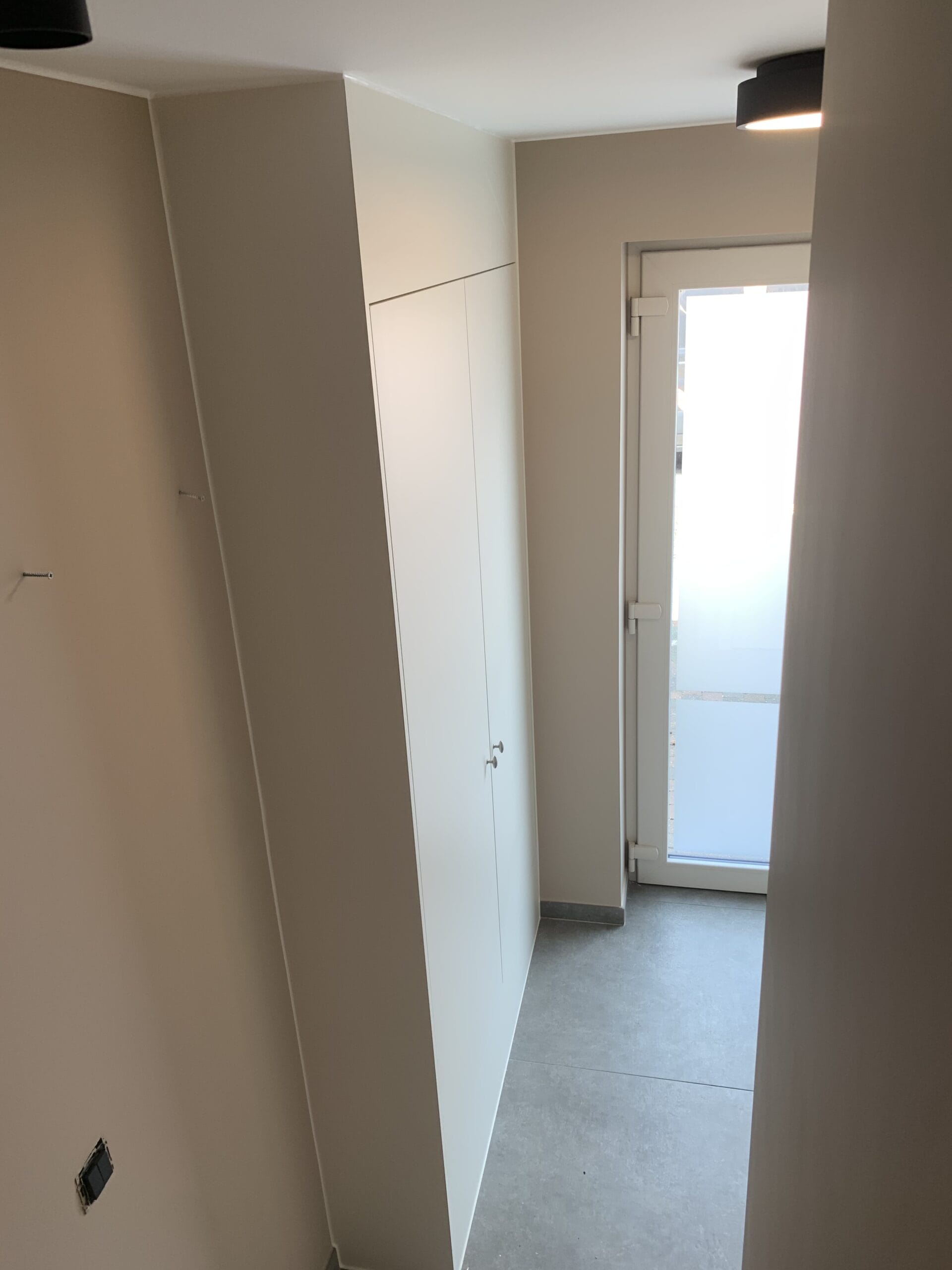 witte gang schilderen